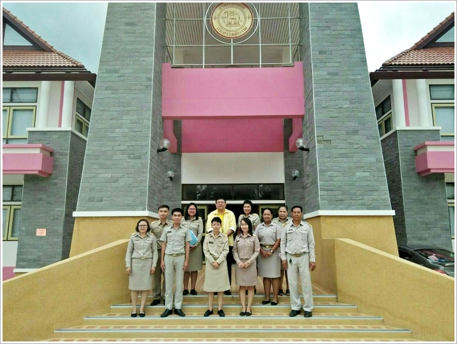 ﻿ผู้ตรวจราชการกระทรวงยุติธรรม เข้าตรวจราชการ ณ สำนักงานบังคับคดีจังหวัดสุโขทัย สาขาสวรรคโลก